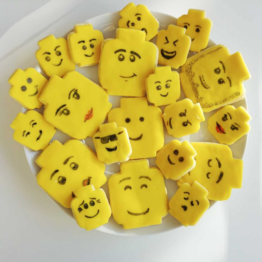 Lego-Kekse Lego-Geburtstag Lego-Kekse Lego-Geburtstag