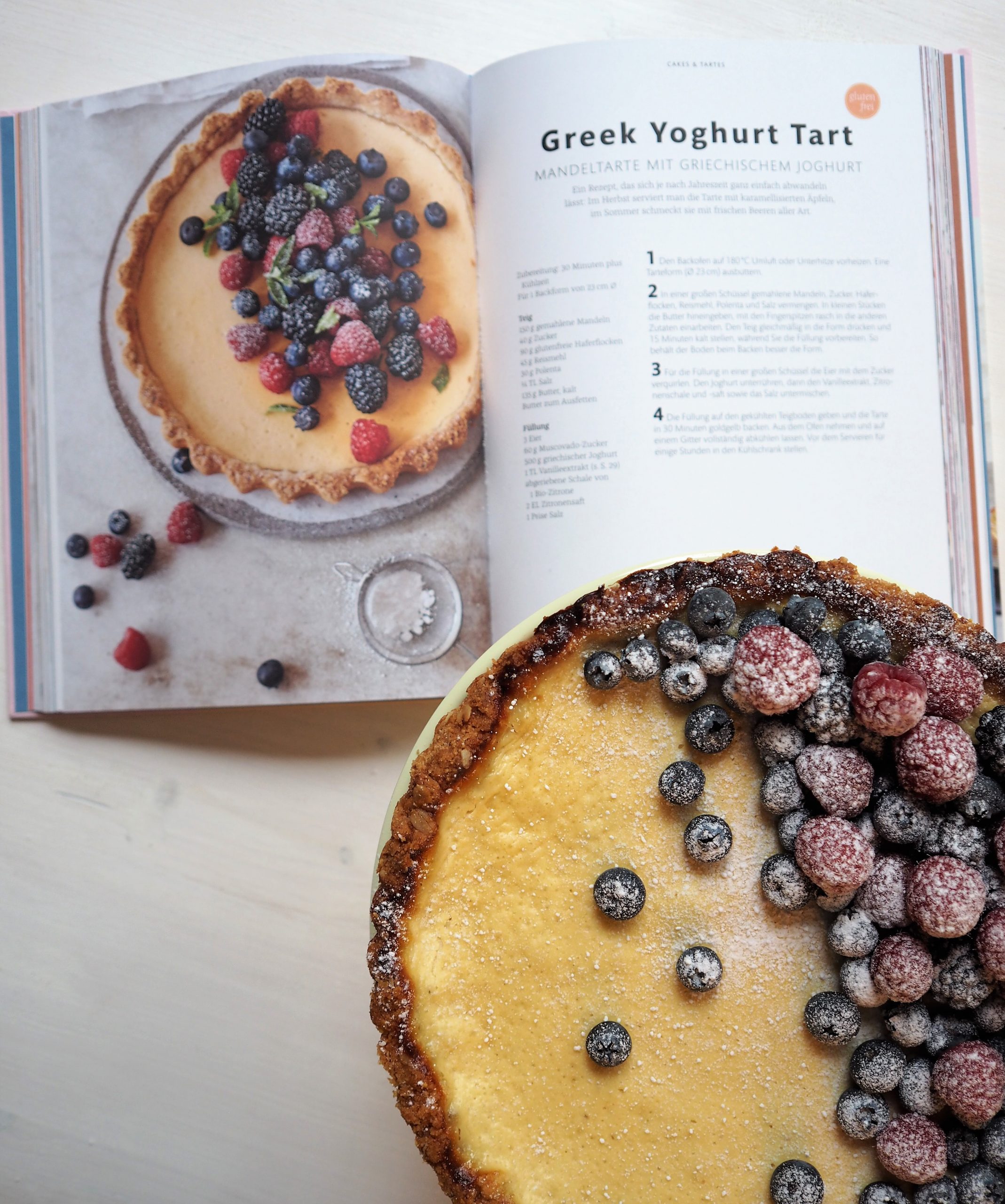 Greek Yoghurt Tart