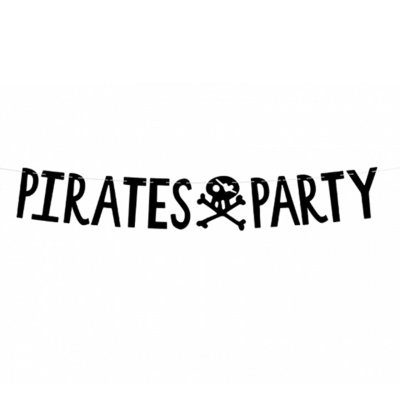 Girlande Pirates Party